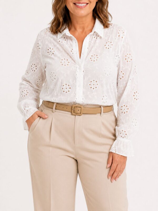 Camisa broderie