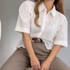 Camisa broderie volados
