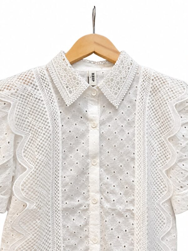 Camisa broderie volados