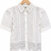 Camisa broderie volados